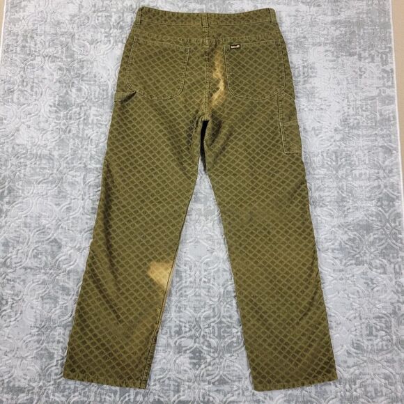 Lee Brooklyn Circus Jeans Men’s Size 34X32 Green Corduroy Double Knee Cowboy - Picture 5 of 16
